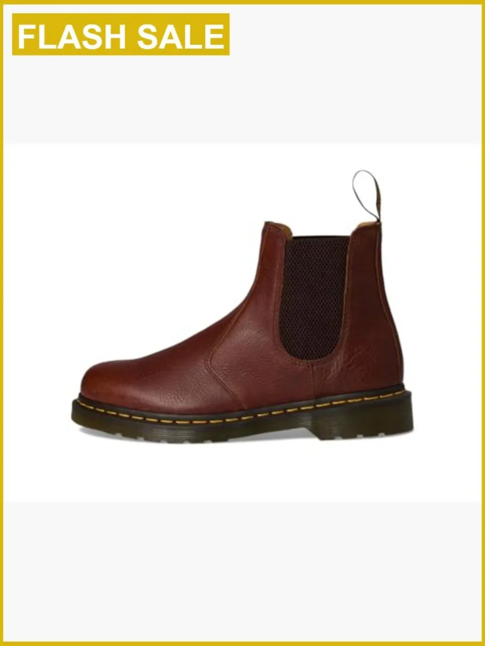 Unisex Chelsea Boots Goodyear Welt Leather Pull-On Ankle Boots